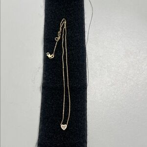 Elegant Gold Heart Pendant Bracelet